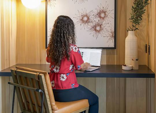 Work from a private office space at Novel Cary