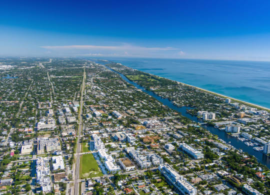 Aerial View of Delray Beach