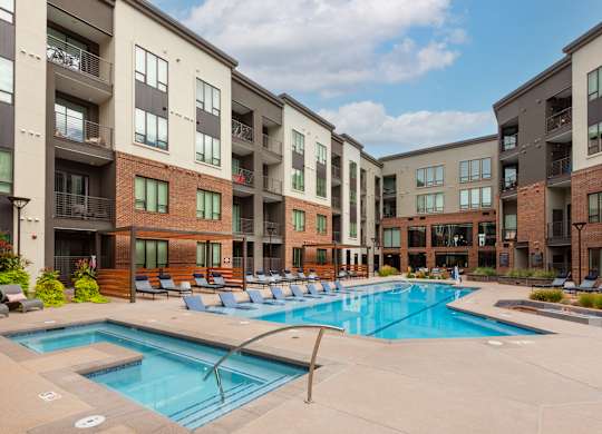 Relaxing Outdoor Pool