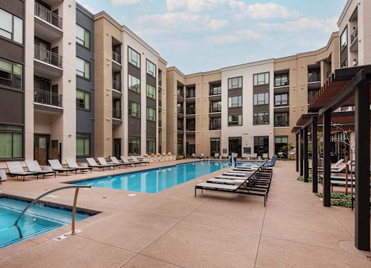 Luxury Poolside Living at Keene
