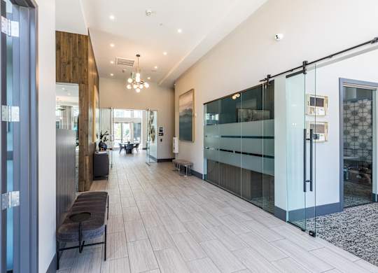 Front Entrance and Leasing Office