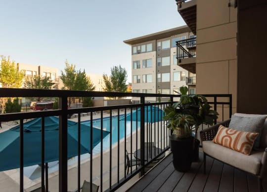 Private Balconies Available in Select Units