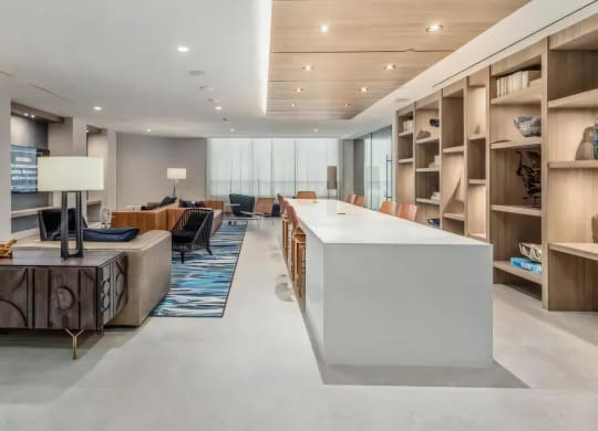 Large Clubhouse Complete with Business Center and Social Lounge