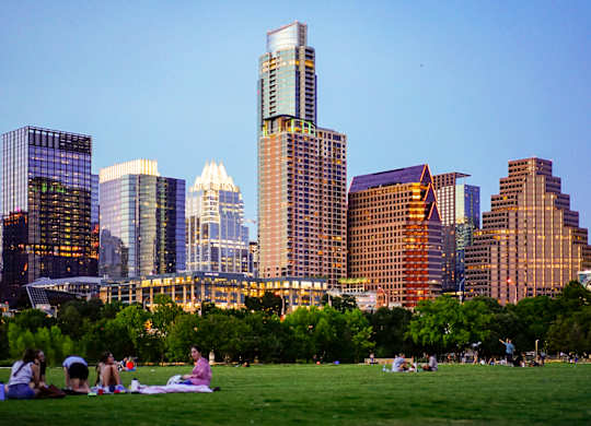 Zilker Metropolitan Park  in Austin, TX