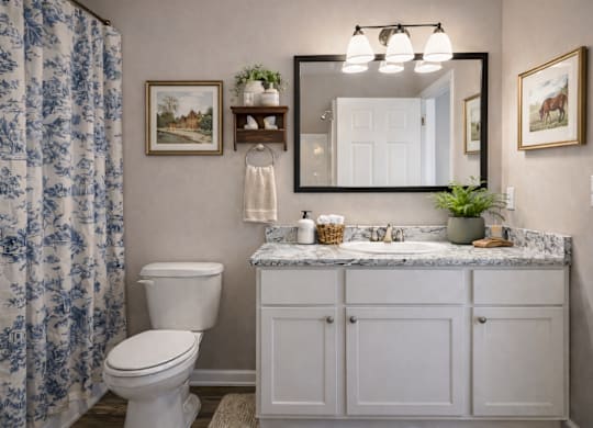 Bathroom with toilet at Club Villas Apartments, Kathleen, 31047