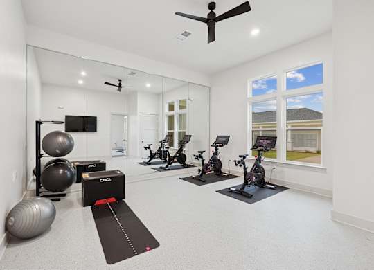 Fitness center at The Beacon at 331 Apartments, Santa Rosa Beach, FL
