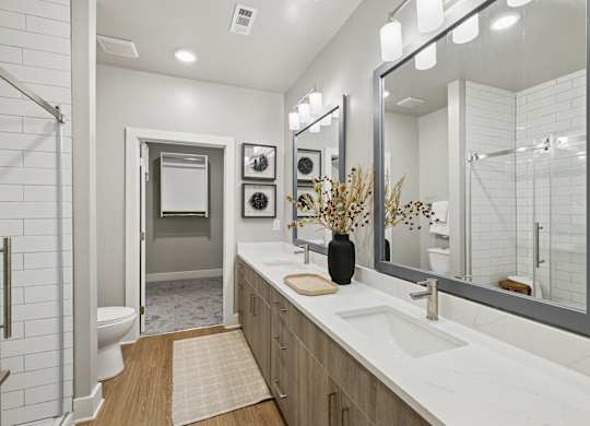 Luxurious Bathroom at The Beacon at 331 Apartments, Santa Rosa Beach, FL