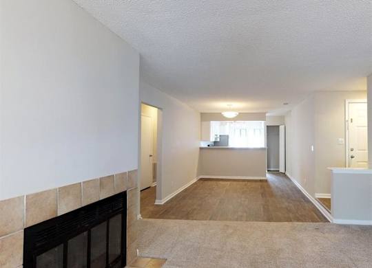 Living room view at West Wind Landing, Savannah, GA, 31410