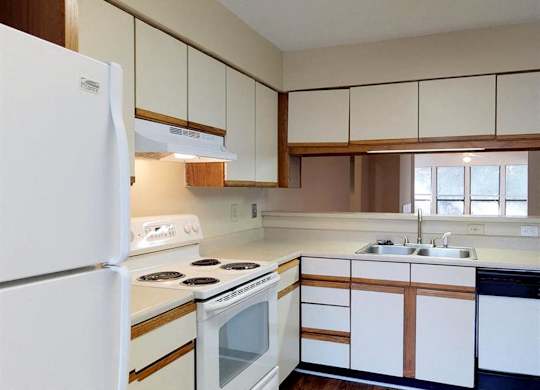 Kitchen at West Wind Landing, Savannah, Georgia.