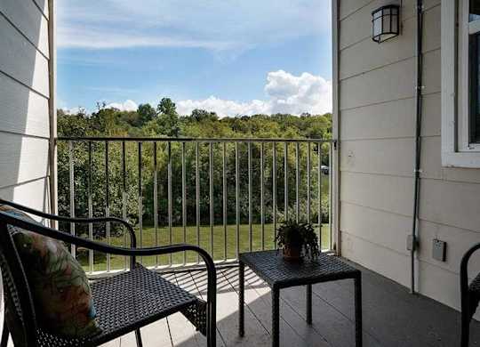 Balcony at Ventana at The Lake, Hendersonville, TN.
