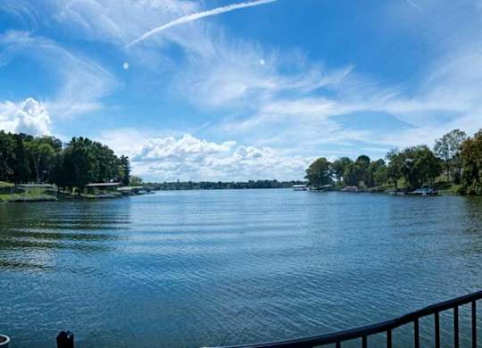 Lake view at Ventana at The Lake, Hendersonville, TN.