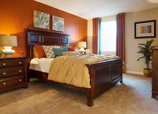 Bedroom at Ventana at The Lake, Hendersonville, TN.