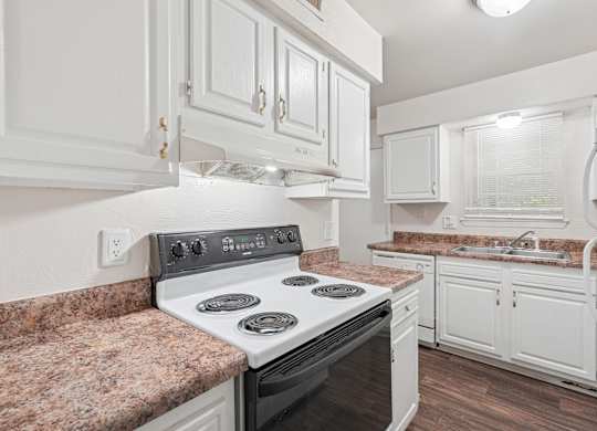 Bright Kitchen at The Groves Apartments, North Carolina
