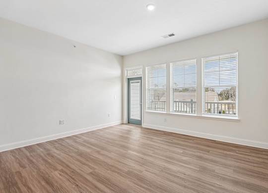 Unfurnished Living Area at The Parker Leland, Leland