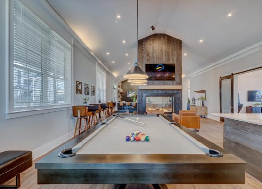 Overlook at Riverside Pool Table