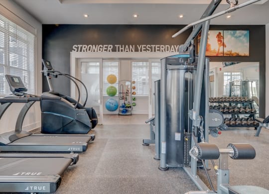 Overlook at Riverside Gym Equipment
