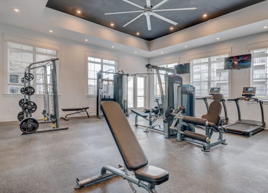 Overlook at Riverside Gym with Weights