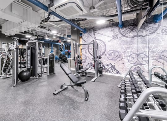 Mission Lofts gym