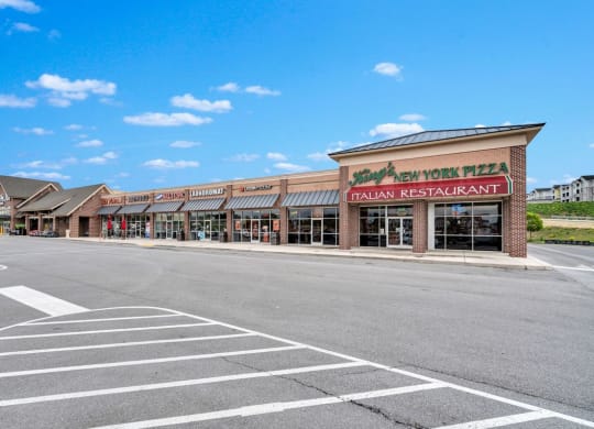 Shopping center located next to Overlook at Riverside.