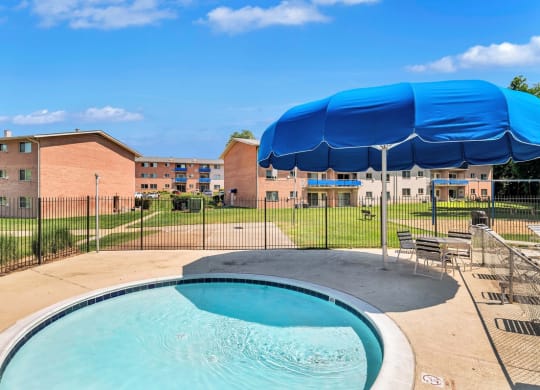 our apartments in a city have a swimming pool