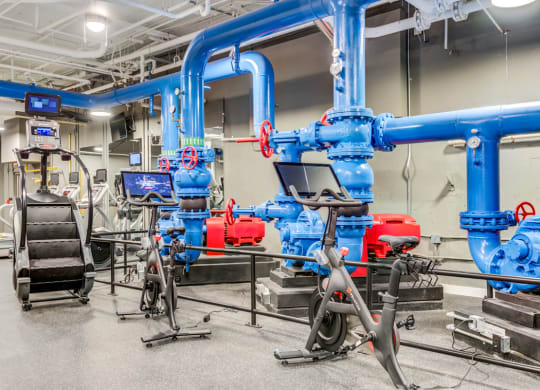 Mission Lofts gym