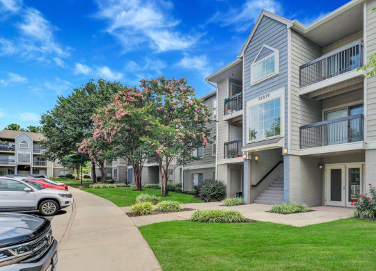 exterior of waterside at reston