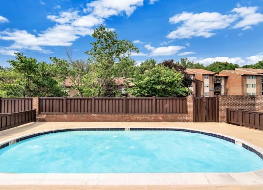 take a dip in the pool at villas at houston levee west apartments in cord