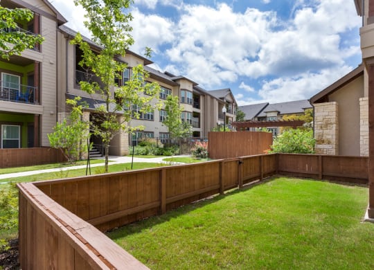 Fenced-in Pet Yards Available!