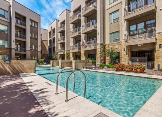 our apartments offer a swimming pool