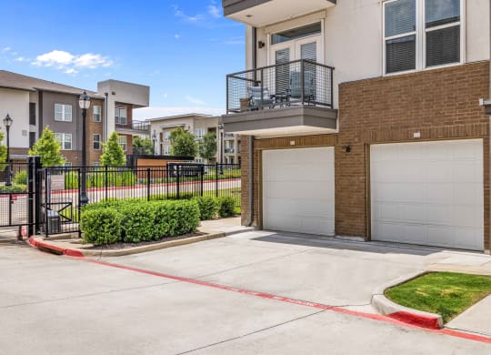 attached garages availabile
