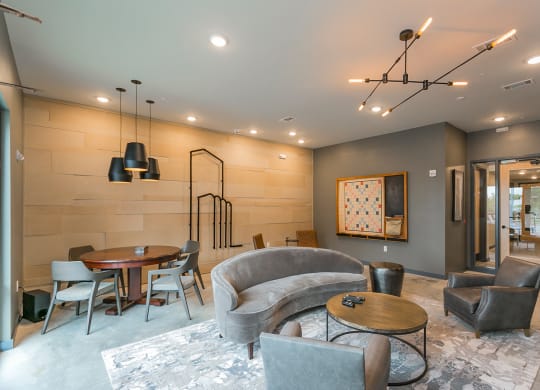 24-Hour Resident Lounge with Kitchenette and TV/Gaming Area