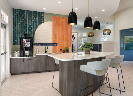 24-Hour Clubhouse with Coffee Bar and Wi-Fi