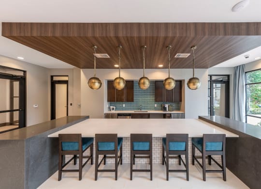 Demonstration 24-Hour Resident Lounge with Kitchenette