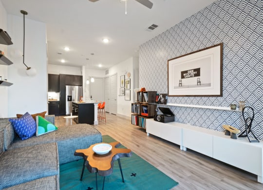 Model Living Area