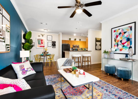 The Heritage Model Living Room