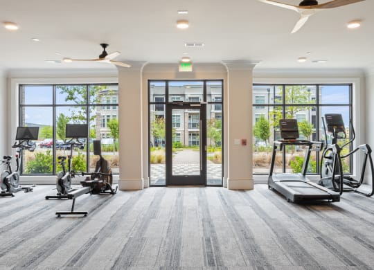 the apartments at masse corner 205 fitness room