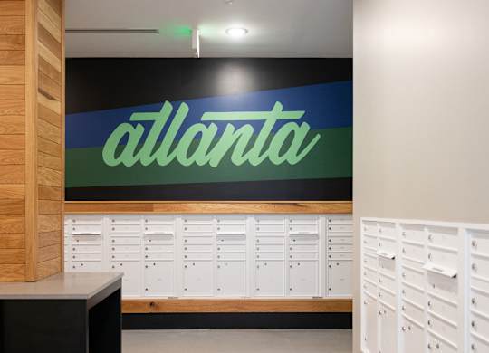 the new fulfillment center has plenty of locker rooms for employees