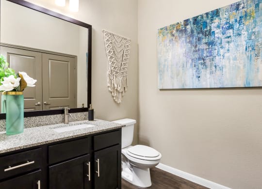 Vaughan Model Half Bath and Laundry Room