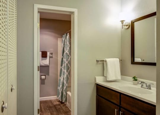 Luxurious Bathroom at Glen at Burnsville, Minnesota