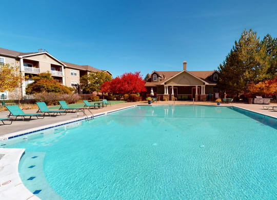 Large Outdoor Swimming Pool at Heritage at Stone Mountain, 80233