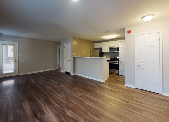 Wood Inspired Plank Flooring at Heritage at Waters Landing, Germantown, Maryland