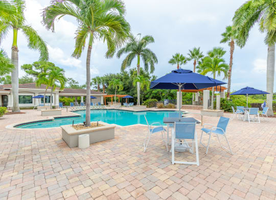 take a dip in our resort style swimming pool at Heritage Bay, Jensen Beach Florida