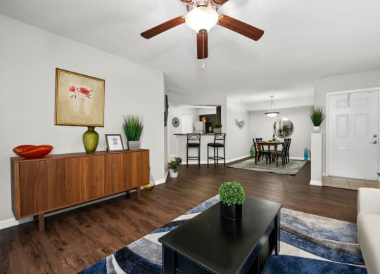 Living Room at Pembroke Pines Landings, Pembroke Pines, FL
