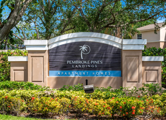 Property Signage at Pembroke Pines Landings, Pembroke Pines, FL, 33025