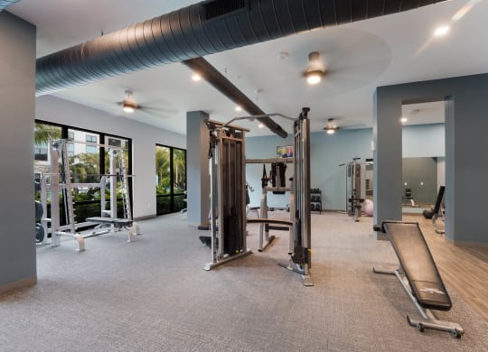 Fitness Equipment at AxisOne, Stuart, Florida