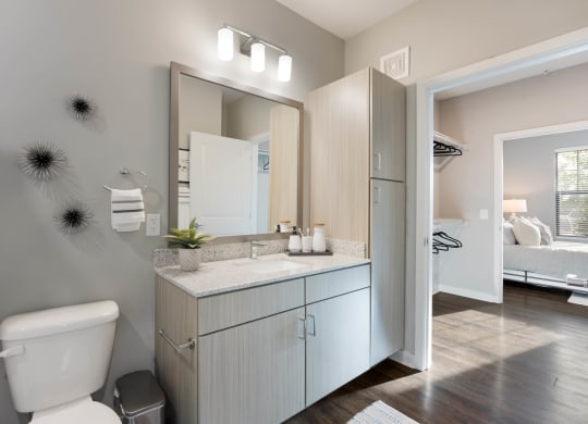 Bathroom at AxisOne, Florida