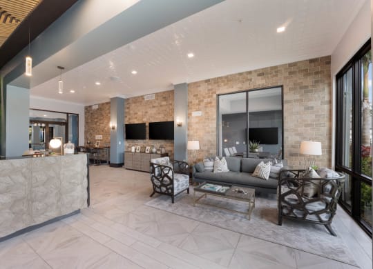 Lobby at AxisOne, Stuart