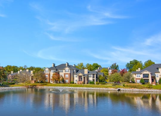 Community Lake at Bridford Lake Apartments, Greensboro, NC, 27407