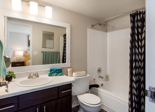 Bathroom at Deer Crest Apartments, Broomfield, CO, 80020
