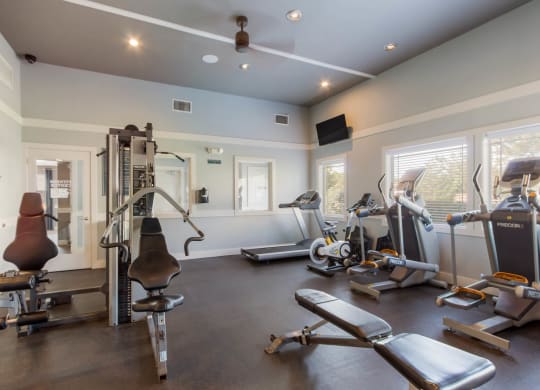 Fitness Center at Deer Crest Apartments, Broomfield, Colorado